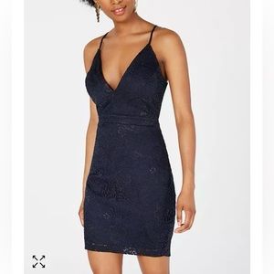 Emerald Sundae Juniors’ Lace Mesh Racerback Dress NEW (with tags)